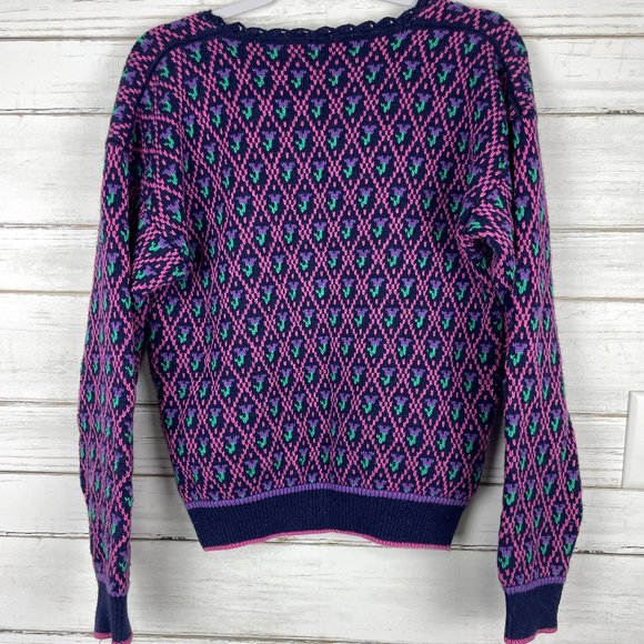 Womens vintage Northern Isles knitted sweater - Picture 2 of 4